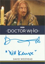 Doctor Who Series 5-7 DAVID WESTHEAD Rittenhouse INSCRIPTION autograph card
