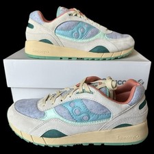 Size 11 Men's Saucony Shadow 6000 Sneakers S70717-1 Felt Grey Multicolor Shoes