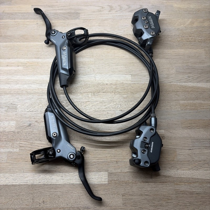 SRAM Maven Bronze BRZ - Front & Rear BrakeSet (Silver / Ultimate)