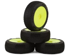 Pro-Line Hole Shot 3.0 1.9" Pre-Mounted Buggy Tire (Yellow) (4)