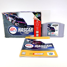 NASCAR 99 (N64) CIB - Authentic Great Condition