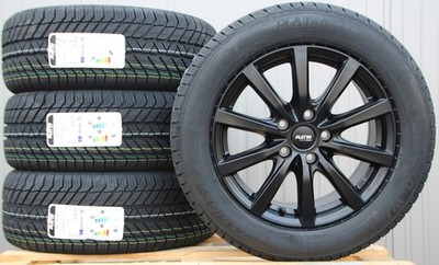 VW Bus T5 T6 T6.1 Shuttle Satz Räder Alufelgen P69 schwarz Platin Winterreifen