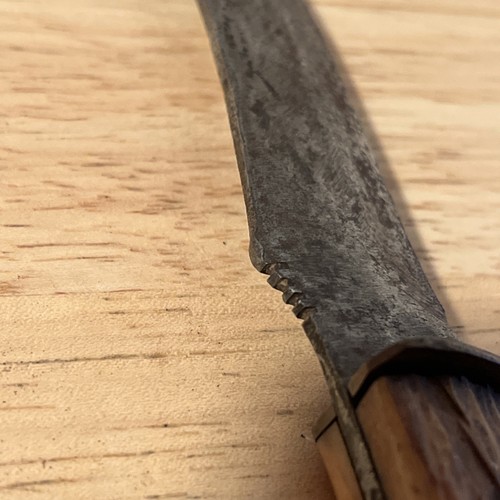 Vintage Buffalo Skinner? Stag Handle Skinning Hunting Knife. 4 3/8” Blade - Picture 18 of 20