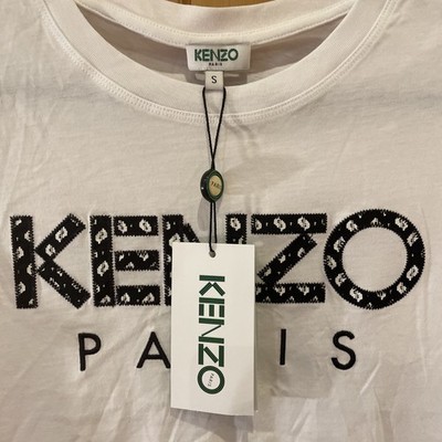 Authentic BNWT Kenzo Paris Womens T-Shirt Size Small Short Sleeve.RRP £95.00