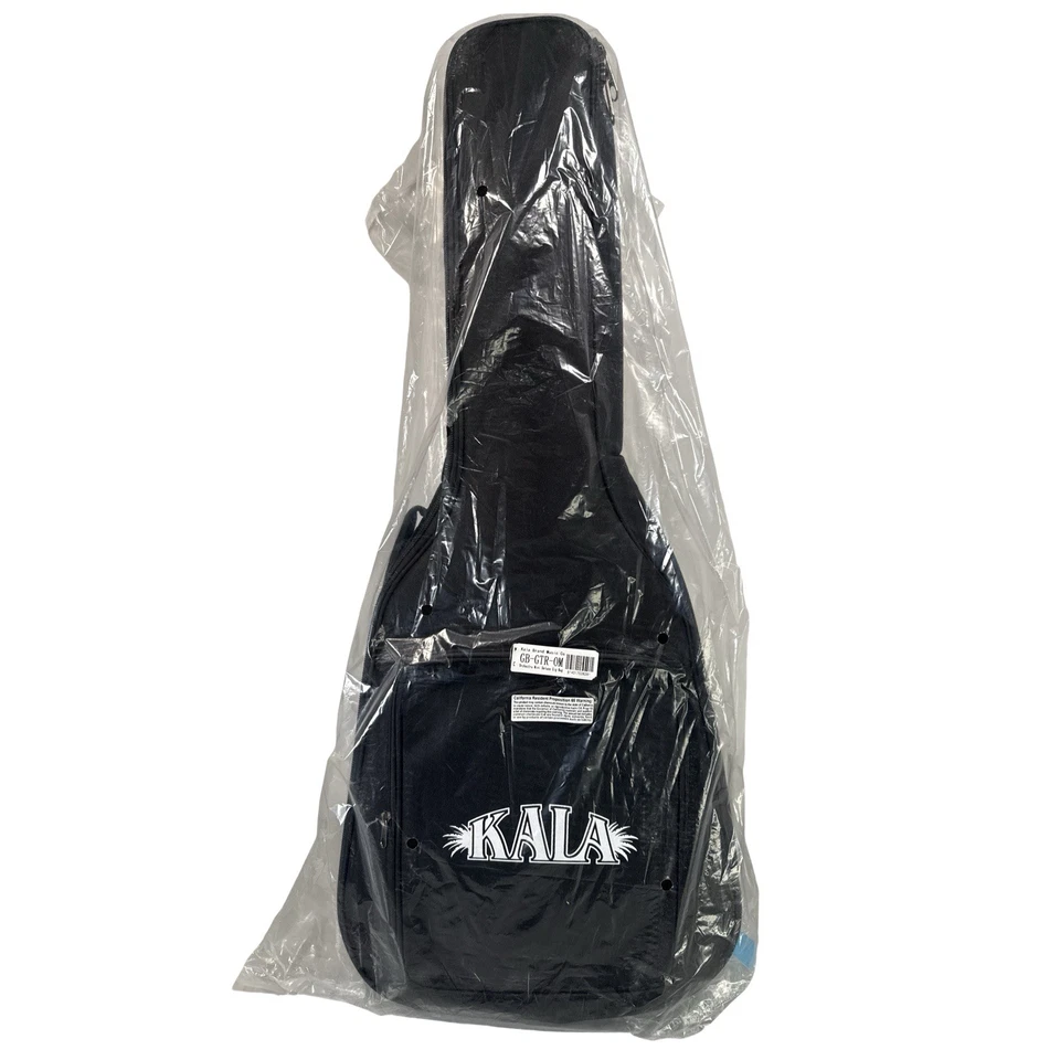 Kala Spruce Top Ebony Orchestra 迷你吉他带包,KA-GTR-OM-SEB — 第 2/4 张图片