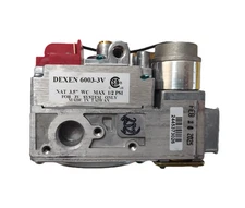 Mason-Lite Dexen 6003 Series Electronic Ignition Valve (350-D), 3V, Natural Gas