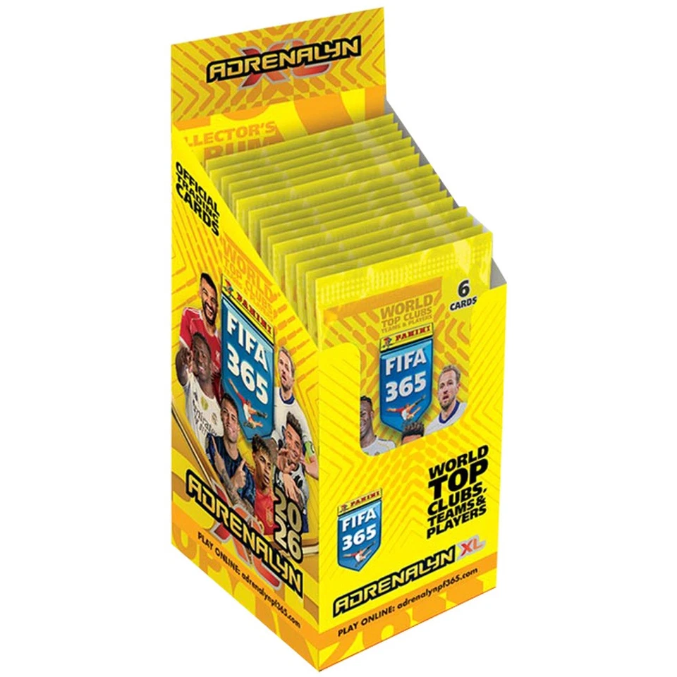 PANINI FIFA 365 Adrenalyn XL 2026 Trading Cards - 1 Display (24 Booster)