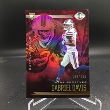 Gabriel Davis 2020 Illusions Trophy Collection Pink 43 #/399 Bills Rookie