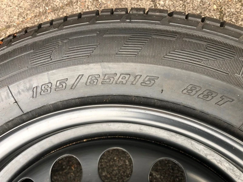 1xkomplette Reserverad Ersatzrad+Felge 185/65R15 88T für Opel Astra,Corsa,Corsa - Bild 3 von 4