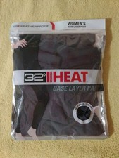 32 Degrees Women's Heat Base Layer Pant Black Leggings USA