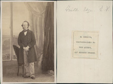 Hering, London, William Powell Frith, Painter CDV Vintage Albumen Business Card