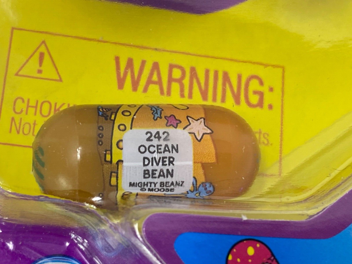 Moose's Mighty Beanz Original Series-4 Starter Pack 6 Beanz Spin