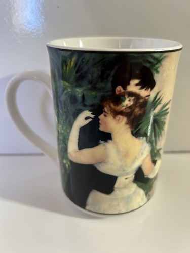 American Atelier Cup Mug Auguste Renoir Dancing In The City Art Nouveau 4 Inch - Picture 3 of 8