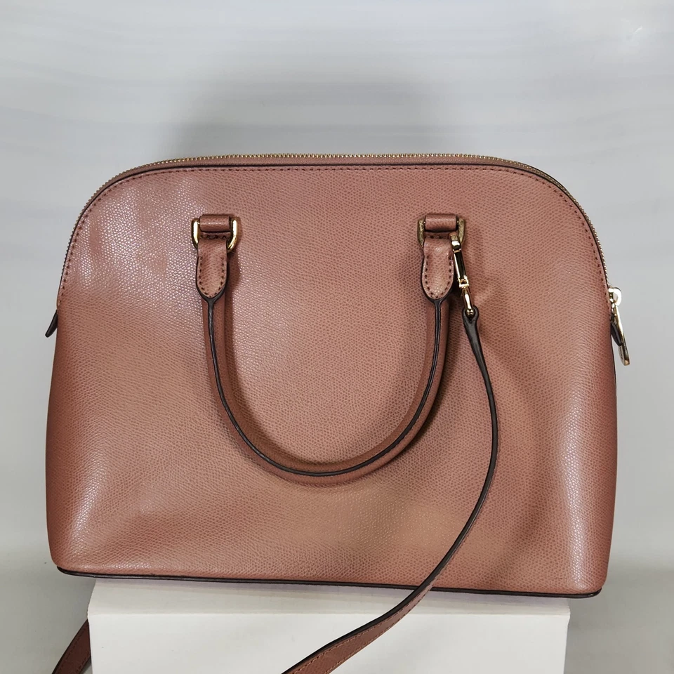 Michael Kors Cindy Dome Satchel Large - Nude / Beige / Pink - Imagem 3 de 4