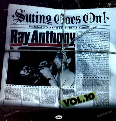 Ray Anthony - Swing Goes On! Vol. 10 LP (VG/VG) .