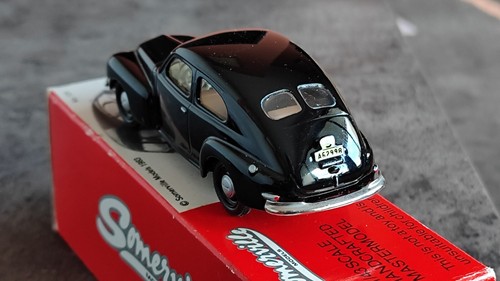 1/43 SOMERVILLE MODELS ENGLAND 121 VOLVO PV 444A BLACK MIB - 第 3/8 張圖片