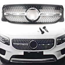 For Mercedes-Benz W247 GLB-Class 2020-IN Car Front Grill Grille Chrome silver