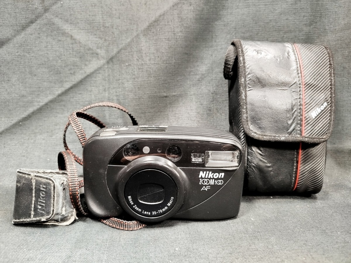 Nikon Best Old Film Cameras NIKON ZOOM 100 AF POINT SHOOT FILM