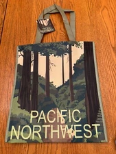New Whole Foods Market Pacific Northwest Washable Eco Shopping Bag. Large Size