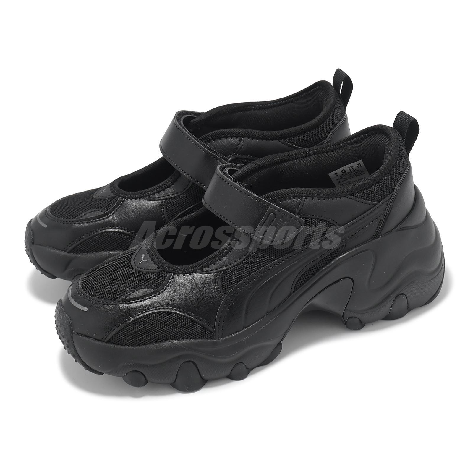 Черные женские босоножки на танкетке Puma Pulsar Wns на платформе Lifestyle Casual 398677-02