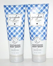 2 BATH  BODY WORKS GINGHAM MOISTURIZING BODY SHOWER WASH GEL SOAP 10 OZ EACH
