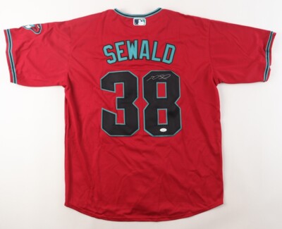 Paul Sewald Signed Arizona Diamondbacks Nike Jersey (JSA COA) D