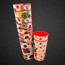 Disney MICKEY MOUSE Plastic Reusable Party Favor Cups Set of 10, Churchill Brand