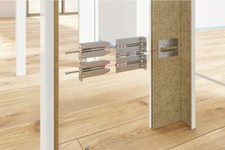 Startec Telaio Difficoltà Zargenbefestigung Legno Porta Cornice Montaggio. Kit