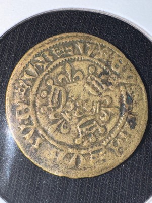 1562-1635 Nuremberg Germany ''Rose & Orb'' Hans K Rech Pfennig Jeton - World Token