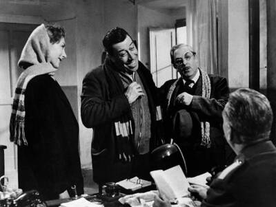 Fernandel actor France in the film Law is Law 1958 Old Photo