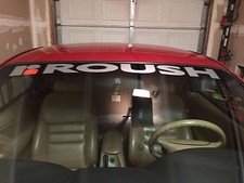 94-04 Mustang Roush Decal Package Solid Banner And Side Windows 94-04 Mustang Roush Decal Package Solid Banner And Side Windows