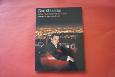 Gareth Gates - What my Heart wants to say .Songbook Notenbuch .Piano Vocal Guita
