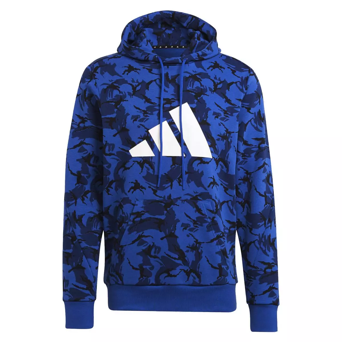Blue camo adidas hoodie sales