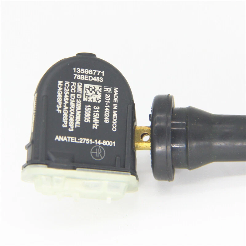 Juego de 4 piezas nuevos sensores de presión de neumáticos TPMS 13586335 aptos para Buick Chevrolet GM Foto 4 de 4