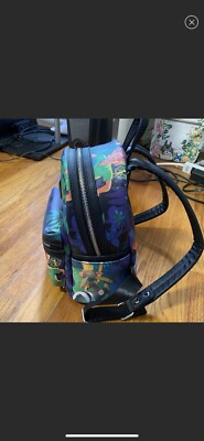 Loungefly Peter Pan Mini Backpack Lost Boy Scenes OG HEART  display picture 1