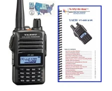 Yaesu FT-4XR Dual Band HT Transceiver with Nifty! Accessories Mini-Manual