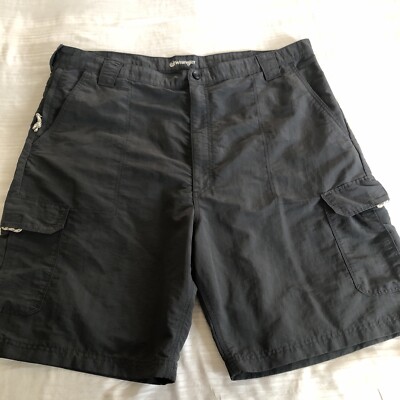 WRANGLER outdoors Size 42 Men's Gray nylon CARGO shorts