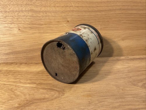 Vintage Raro Esso Aquaglide Olio Motore Fuoribordo Lattina Metallo 8 Once - Foto 6 di 7