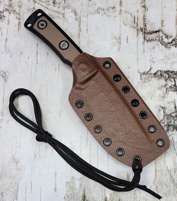HAND MADE KYDEX SHEATH for RUGER 1401K POWDER-KEG KNIFE, T-CLIP, RUKY012