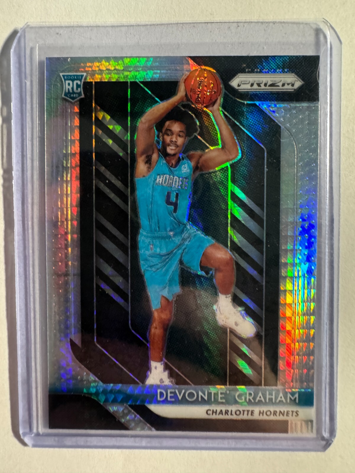 K215,391 - 2018-19 Panini Prizm Prizms Hyper #288 Devonte' Graham