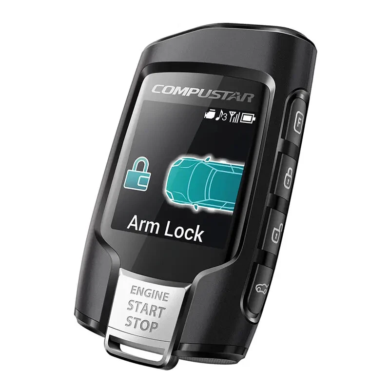 Compustar RFX-2WQ9-FM 2-Way 3000-FT LCD Q9 Remote + X1 LTE Drone Mobile 4G LTE - Image 2 of 4