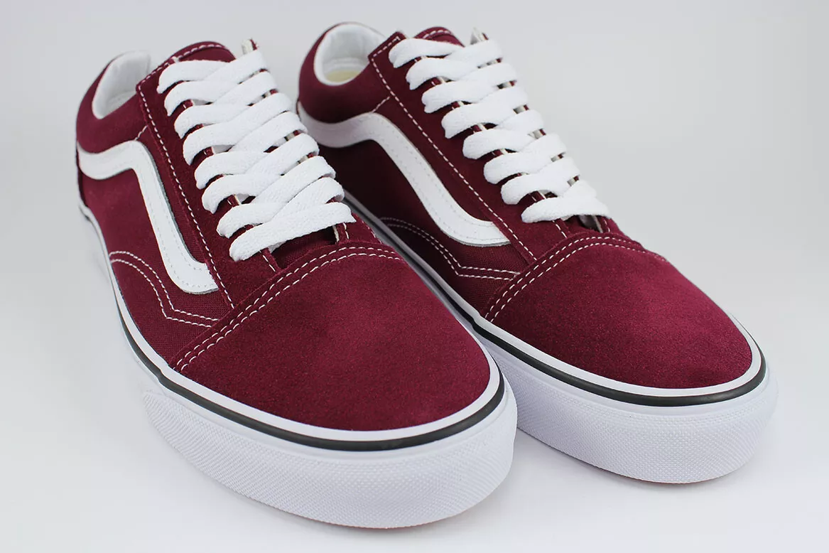 New maroon vans  Maroon vans, Vans, Vans old skool sneaker