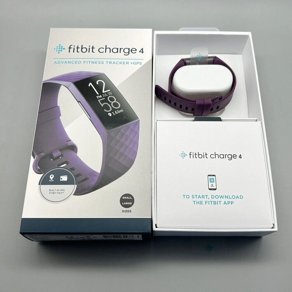 Fitbit Charge 4 Fitness & Activity Tracker GPS, Heart Rate, Sleep Monitor  Gifts