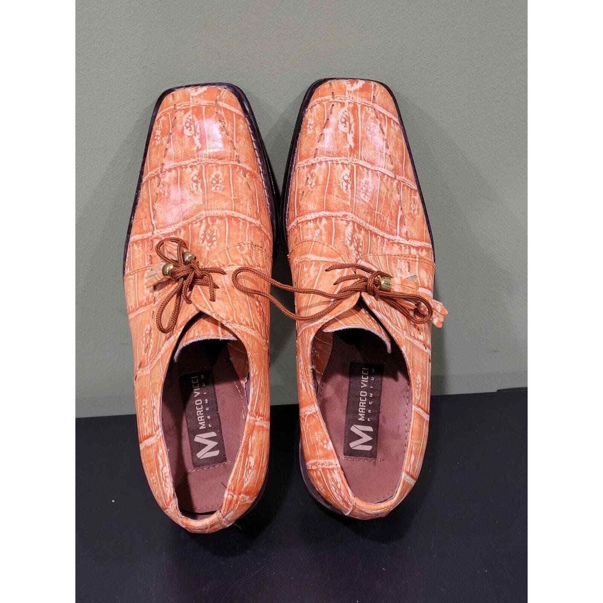 Marco Vicci mens Oxford dress shoes size 8M | eBay display picture 2