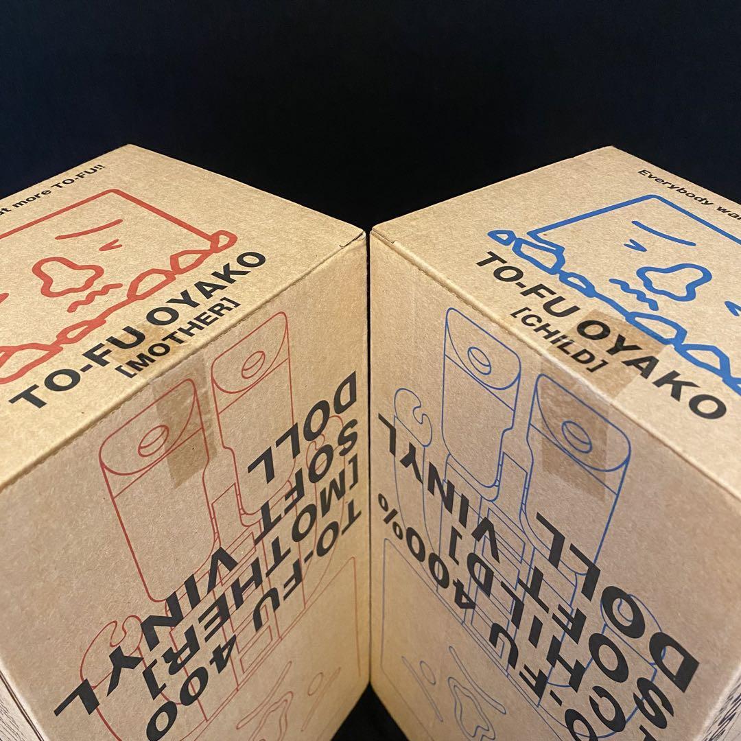 MEDICOM TOY - KUBRICK TO-FU OYAKO 400％ SET Bearbrick 100