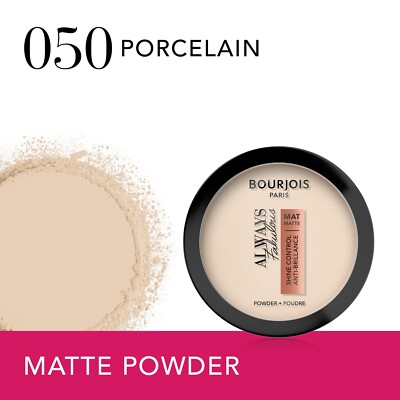 BOURJOIS PULVER ALWAYS FABULOUS MATTIEREND GLÄTTEND 050 PORZELLAN 10GR NEU