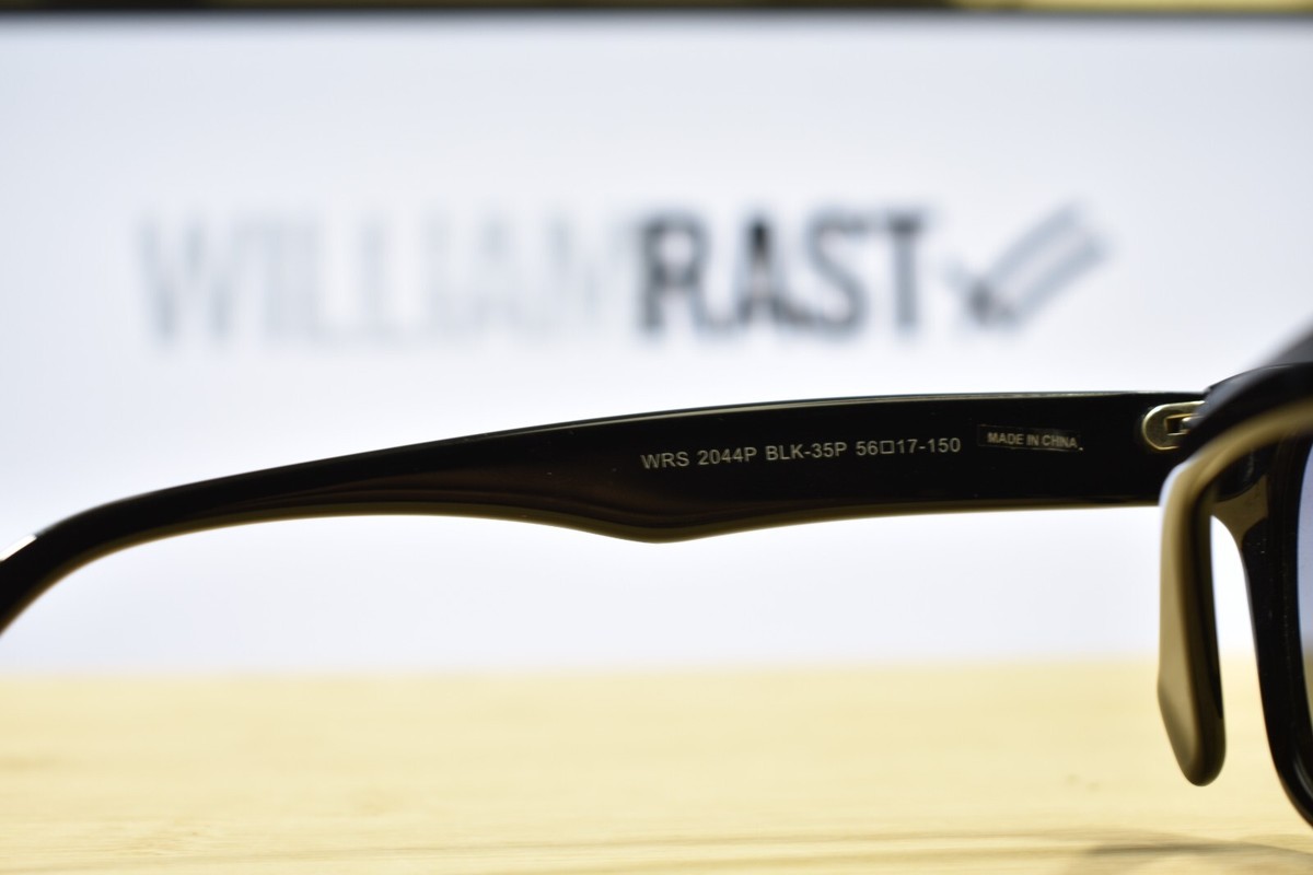 William Rast Black Polarized Sunglasses WRS 2044P BLK-35P Authentic William Rast Sunglasses WRS 2044 Color Black | eBay main image 2