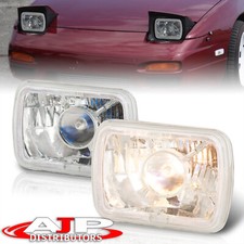 H6052 H6054 H6014 7x6 Halo Projector Head Lights Lamps H4 Conversion Pairs Clear H6052 H6054 H6014 7x6 Halo Projector Head Lights Lamps H4 Conversion Pairs Clear