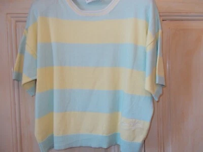JOLI PULL SONIA RYKIEL XL COTON CACHEMIRE - Photo 1/4