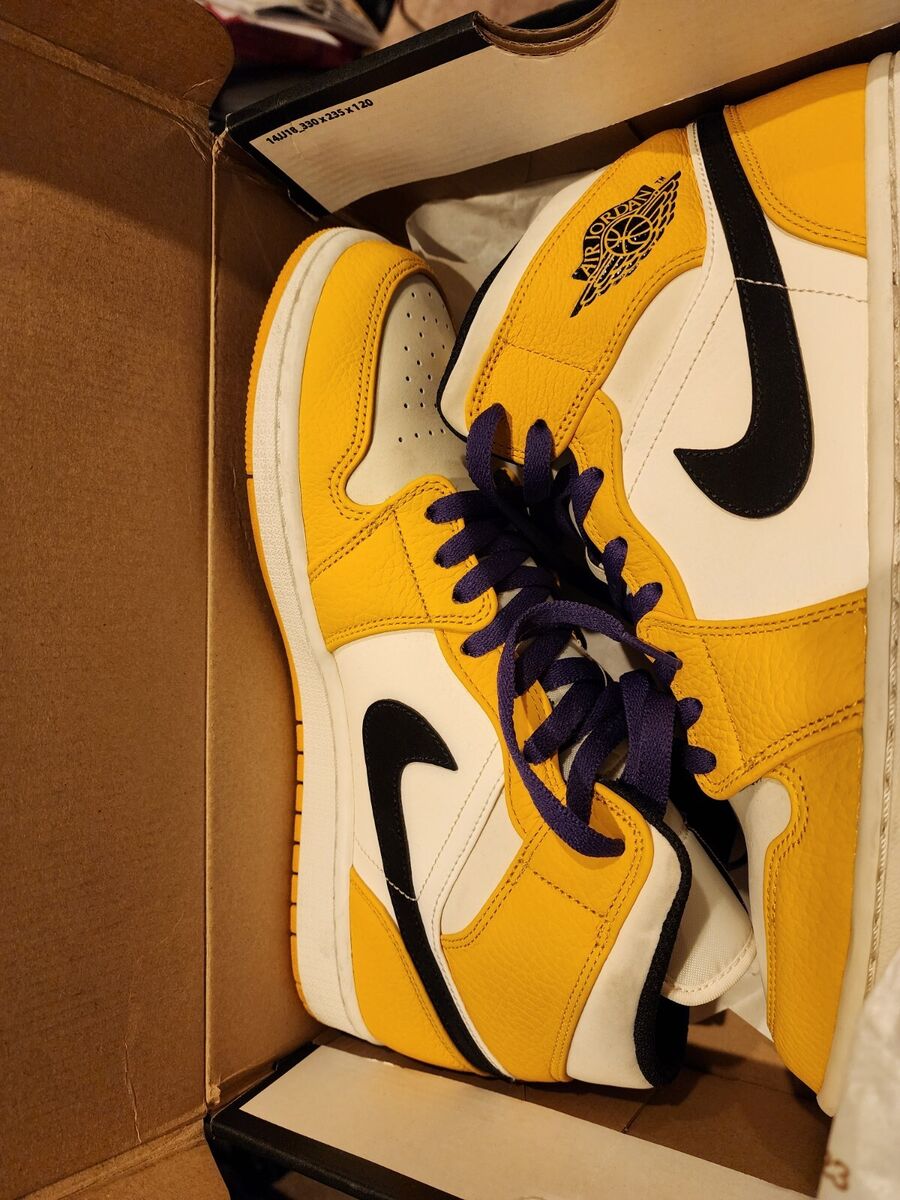 Air Jordan 1 Mid Lakers size 10.5m 192500794517| eBay Air Jordan 1 Mid Lakers size 10.5m 192500794517| eBay
